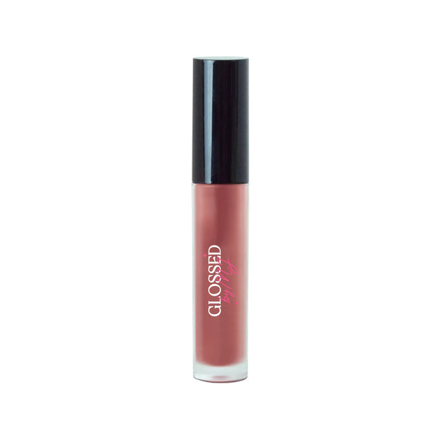 Mauve Lip Gloss by Glossed by MJ - muted mauve pink high-shine lip gloss