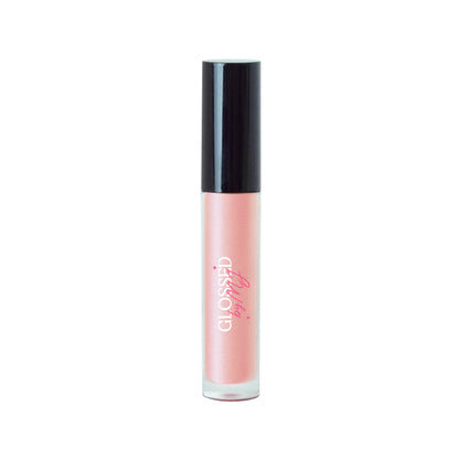 Peachy Lip Gloss by Glossed by MJ - soft peach nude high-shine lip gloss